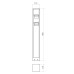 REDO OUTDOOR RKB80WW CT XROCK ST H80 LED 2x9W IP65 CT 3000K