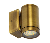 VK LEADING LIGHT VK/01045/ABS BRASO 1 x GU10 BRONZE FACADE WALL LAMP IP65 VK LEADING LIGHT VK/01045/ABS BRASO 1 x GU10 BRONZE FACADE WALL LAMP IP65