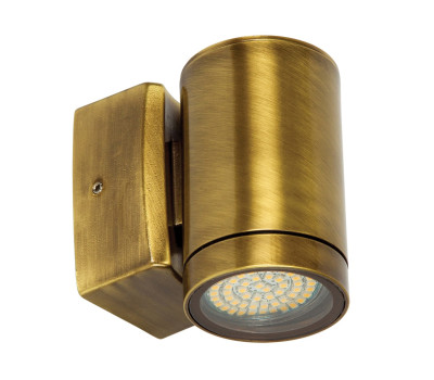 VK LEADING LIGHT VK/01045/ABS BRASO 1 x GU10 BRONZE FACADE WALL LAMP IP65 VK LEADING LIGHT VK/01045/ABS BRASO 1 x GU10 BRONZE FACADE WALL LAMP IP65