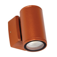VK LEADING LIGHT VK/01045/TC BRASO 1 x GU10 TERRACOTTA FACADE WALL LAMP IP65 VK LEADING LIGHT VK/01045/TC BRASO 1 x GU10 TERRACOTTA FACADE WALL LAMP IP65