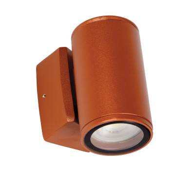 VK LEADING LIGHT VK/01045/TC BRASO 1 x GU10 TERRACOTTA FACADE WALL LAMP IP65 VK LEADING LIGHT VK/01045/TC BRASO 1 x GU10 TERRACOTTA FACADE WALL LAMP IP65