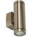 VK LEADING LIGHT VK/01046/304/MC BRASO 2 x GU10 CHROME FACADE WALL LAMP IP65 VK LEADING LIGHT VK/01046/304/MC BRASO 2 x GU10 CHROME FACADE WALL LAMP IP65