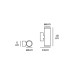VK LEADING LIGHT VK/01046/304/MC BRASO 2 x GU10 CHROME FACADE WALL LAMP IP65 VK LEADING LIGHT VK/01046/304/MC BRASO 2 x GU10 CHROME FACADE WALL LAMP IP65