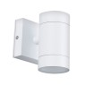 VK LEADING LIGHT VK/01056/W LET 1 x GU10 WHITE FACADE WALL LAMP IP54