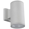 VK LEADING LIGHT VK/01058/G LET 1 x E27 GREY FACADE WALL LAMP IP54