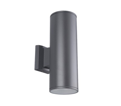 VK LEADING LIGHT VK/01059/AN LET 2 x E27 ANTHRACITE FACADE WALL LAMP IP54