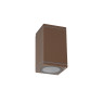 Луна за външен монтаж VK LEADING LIGHT VK/01069/BR MET BROWN GU10 IP54 SURFACE MOUNTING LAMP