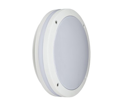 VK LEADING LIGHT VK/01077/W ARE 1 x E27 WHITE FACADE CEILING LAMP IP54