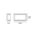 VK LEADING LIGHT VK/01079/AN WHITE 1 x E27 ANTHRACITE FACADE WALL LAMP IP54
