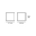 VK LEADING LIGHT VK/01080/AN WHITE 1 x E27 ANTHRACITE FACADE WALL LAMP IP54
