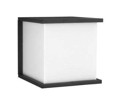 VK LEADING LIGHT VK/01080/AN WHITE 1 x E27 ANTHRACITE FACADE WALL LAMP IP54