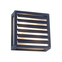 VK LEADING LIGHT VK/01083/AN ETA 2 x E27 ANTHRACITE FACADE WALL LAMP IP54