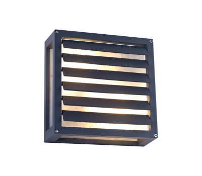 VK LEADING LIGHT VK/01083/AN ETA 2 x E27 ANTHRACITE FACADE WALL LAMP IP54