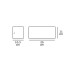 VK LEADING LIGHT VK/01084/AN ETA 1 x E27 ANTHRACITE FACADE WALL LAMP IP54