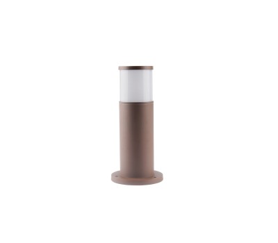 Градински стълб VK LEADING LIGHT VK/01091/BR/35 CITY 1 x E27 BROWN GARDEN BOLLARD LAMP IP54