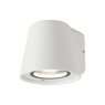 VK LEADING LIGHT VK/01095/W NUUN 1 x GU10 WHITE FACADE WALL LAMP IP54