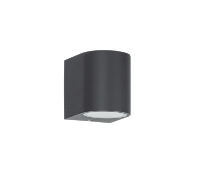 Фасаден аплик VK LEADING LIGHT VK/01112/AN EDGE 1 x GU10 ANTHRACITE FACADE WALL LAMP IP65