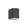 Фасаден аплик VK LEADING LIGHT VK/01112/AN EDGE 1 x GU10 ANTHRACITE FACADE WALL LAMP IP65