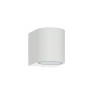 Фасаден аплик VK LEADING LIGHT VK/01112/W EDGE 1 x GU10 WHITE FACADE WALL LAMP IP65