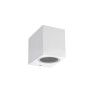 VK LEADING LIGHT VK/01114/W EDGE 1 x GU10 WHITE FACADE WALL LAMP IP65