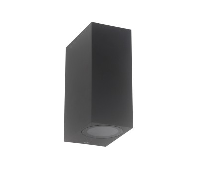 Фасаден аплик VK LEADING LIGHT VK/01115/AN EDGE 2 x GU10 ANTHRACITE FACADE WALL LAMP IP65