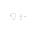 VK LEADING LIGHT VK/01115/W EDGE 2 x GU10 WHITE FACADE WALL LAMP IP65