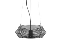 Градински пендел VK LEADING LIGHT VK/01118/PE/B/45 ORANCE 1 x GU10 IP44 BLACK GARDEN PENDANT LAMP