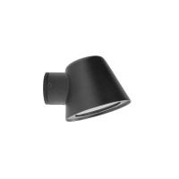 Фасаден аплик VK LEADING LIGHT VK/01121/WA/B NUUN 1 x GU10 BLACK FACADE WALL LAMP IP44