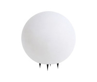 VK LEADING LIGHT VK/01128/W/45 BALA 1 x E27 WHITE GARDEN LAMP IP65 VK LEADING LIGHT VK/01128/W/45 BALA 1 x E27 WHITE GARDEN LAMP IP65