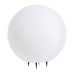 VK LEADING LIGHT VK/01128/W/55 BALA 1 x E27 WHITE GARDEN LAMP IP65 VK LEADING LIGHT VK/01128/W/55 BALA 1 x E27 WHITE GARDEN LAMP IP65