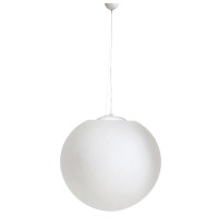 Градински пендел VK LEADING LIGHT VK/01129/PE/W/55 BALA 1 x E27 WHITE GARDEN PENDANT LAMP IP54 Градински пендел VK LEADING LIGHT VK/01129/PE/W/55 BALA 1 x E27 WHITE GARDEN PENDANT LAMP IP54