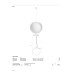 VK LEADING LIGHT VK/01129/PE/W/35 BALA 1 x E27 WHITE GARDEN PENDANT LAMP IP54 VK LEADING LIGHT VK/01129/PE/W/35 BALA 1 x E27 WHITE GARDEN PENDANT LAMP IP54