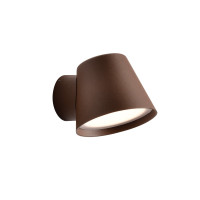VK LEADING LIGHT VK/01133/RB KUPO 1 x GU10 RUST BROWN FACADE WALL LAMP IP65 VK LEADING LIGHT VK/01133/RB KUPO 1 x GU10 RUST BROWN FACADE WALL LAMP IP65