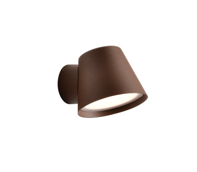 VK LEADING LIGHT VK/01133/RB KUPO 1 x GU10 RUST BROWN FACADE WALL LAMP IP65 VK LEADING LIGHT VK/01133/RB KUPO 1 x GU10 RUST BROWN FACADE WALL LAMP IP65