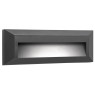LED фасадна луна за външен монтаж VK LEADING LIGHT VK/02020/AN/W PAM 2W 3000K IP65 ANTHRACITE FACADE WALL LAMP