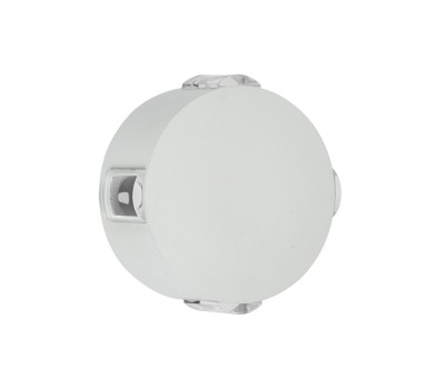 LED фасаден аплик VK LEADING LIGHT VK/02044/W/W WINO 5W 4 x 6° 3000K IP54 WHITE ROUND FACADE WALL LAMP