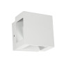 LED фасаден аплик VK LEADING LIGHT VK/02050/W/W KID 11W 4 x 90° 3000K IP54 WHITE CUBE FACADE WALL LAMP