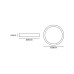 LED фасаден плафон VK LEADING LIGHT VK/02062/G/C LIMA 15W 4000K GREY ROUND SURFACE MOUNTING LAMP IP65