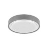 VK LEADING LIGHT VK/02062/G/C LIMA 15W 4000K GREY ROUND SURFACE MOUNTING LAMP IP65