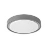 VK LEADING LIGHT VK/02063/G/C LIMA 18W 4000K GREY ROUND SURFACE MOUNTING LAMP IP65