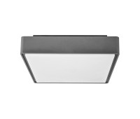 VK LEADING LIGHT VK/02066/G/C BOX 16W 4000K GREY SQUARE SURFACE MOUNTING LAMP IP65
