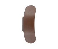 VK LEADING LIGHT VK/02074/BR/W KERV 7W 3000K IP54 BROWN FACADE WALL LAMP