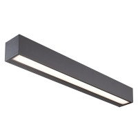 VK LEADING LIGHT VK/02081/AN/W DEMES 20W 3000K IP65 ANTHRACITE FACADE WALL LAMP