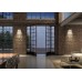 VK LEADING LIGHT VK/02082/AN/W DEMES 15W 3000K IP65 ANTHRACITE FACADE WALL LAMP