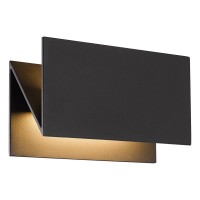 VK LEADING LIGHT VK/02085/AN/W IPOS 15W 3000K IP54 ANTHRACITE FACADE WALL LAMP