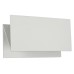 VK LEADING LIGHT VK/02085/AN/W IPOS 15W 3000K IP54 WHITE FACADE WALL LAMP