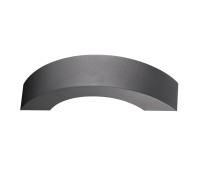 VK LEADING LIGHT VK/02086/AN/W HOLD 9W 3000K IP54 ANHRACITE FACADE WALL LAMP