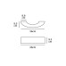 VK LEADING LIGHT VK/02086/AN/W HOLD 9W 3000K IP54 ANHRACITE FACADE WALL LAMP