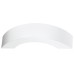 VK LEADING LIGHT VK/02086/W/W HOLD 9W 3000K IP54 WHITE FACADE WALL LAMP
