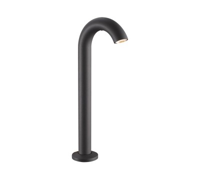 VK LEADING LIGHT VK/02100/AN/40/W RUBI 4W 3000K H40 ANTHRACITE GARDEN BOLLARD LAMP IP65
